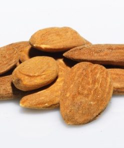 1 x 5kg Mandorle sgusciate – ungeschälte Mandeln mit Haut und roh – in Mehrwegkübel für Unverpackt-Gastro