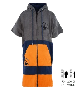 Reißverschlussponcho Shany