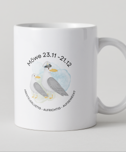 Sternzeichen-Becher MÖWE „Schütze“ (23.11 – 21.12)