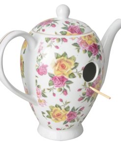 Nistkasten Kaffeekanne Vogel 3