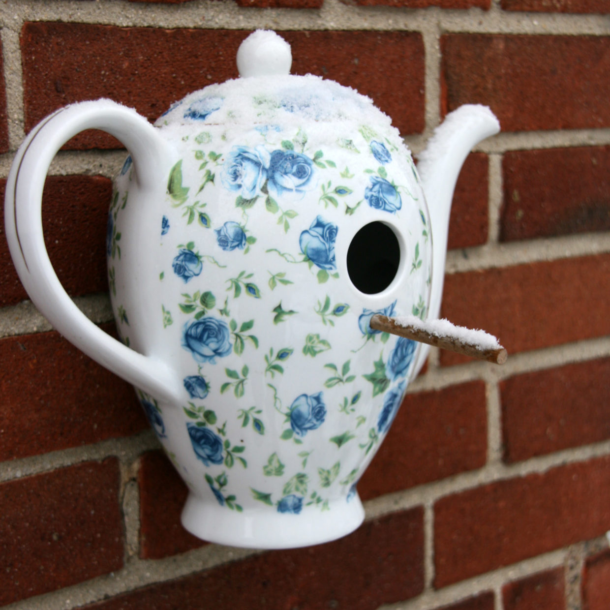 Nistkasten Kaffeekanne Vogel 3 – Bild 7